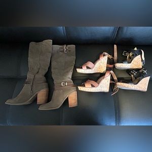 Nine West and Express shoes